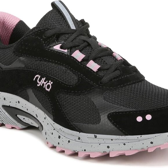Women's Hiking Shoes Leather Suede Mesh 8 Wide Outdoor Trail Support